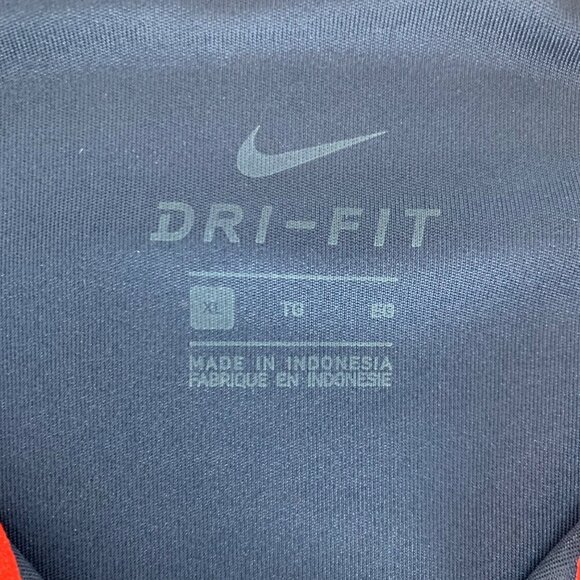 Arizona Wildcats NCAA Navy Blue Nike Dri Fit Polo Shirt Mens XL - Picture 3 of 5